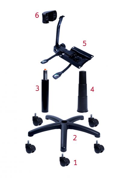 BASE COMPLETA ERGONOMICA BACK 2